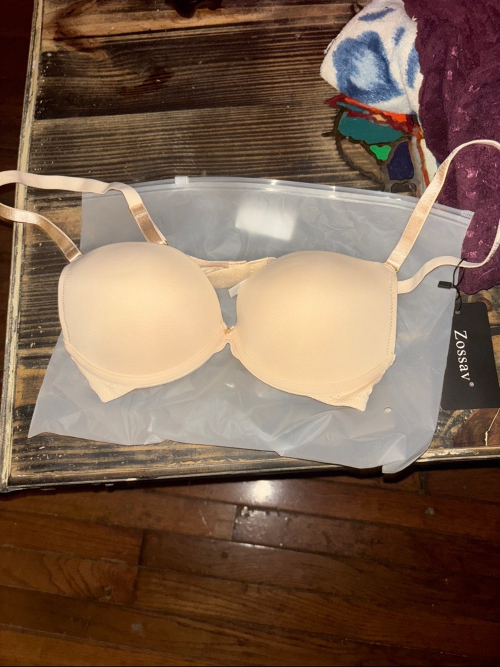 Nude Push-Up T-Shirt Bra - Light Beige
